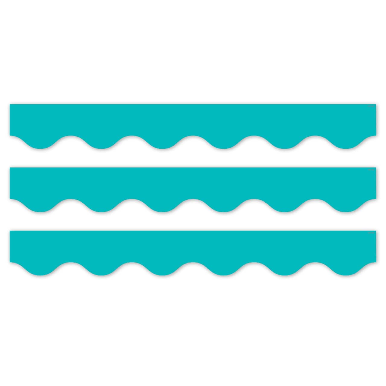 Creative Teaching Press® Core Decor Turquoise Wavy EZ Border, 48ft. Per Pack, 3 packs